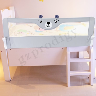 Przenośny w użyciu Oddychająca siatka Cartoon Protect Baby Safety Bardzo długa poręcz łóżka