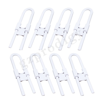 Prodigy w kształcie kształtu U Sliding Baby Safety Lock Regulable Eco Friendly For Cabinet