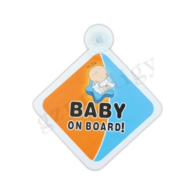 REACH Trwała naklejka na samochód Baby On Board Wielofunkcyjna nietoksyczna