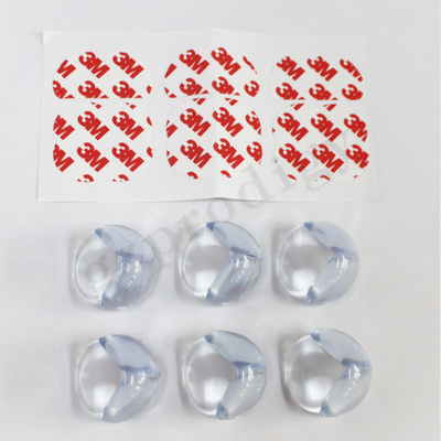Anti Abrasion PVC Transparent Corner Protector Uniwersalny Trwały