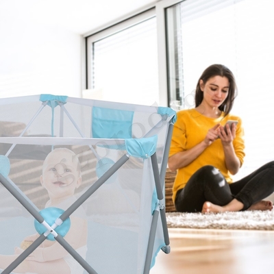 Multiscene Travel Portable Baby Playard z rurką ze stali nierdzewnej