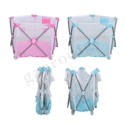 Multiscene Travel Portable Baby Playard z rurką ze stali nierdzewnej