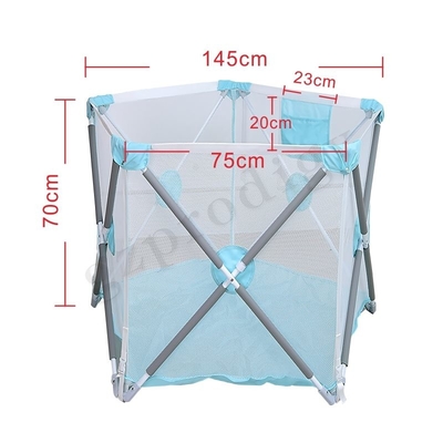 Multiscene Travel Portable Baby Playard z rurką ze stali nierdzewnej