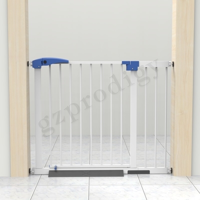 Prodigy Rozszerzalna Wielookształtowa Bramka Metalowa 20x76,5cm Biały Kolor Bez wiercenia