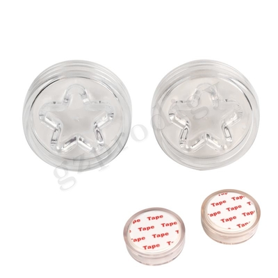 Prodigy PVC Star Okrągły 45*15mm Głowicz drzwi Muffle Pad Plastic Door Wedge