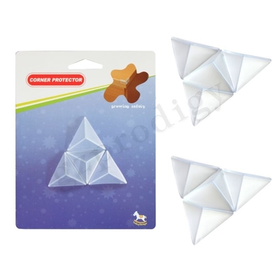 Odpinana plastikowa osłona krawędzi z PVC 33x33x20mm do narożnika stołu