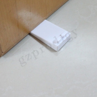 Wytrzymały, nietoksyczny ogranicznik drzwi z PVC, antypoślizgowy plastikowy odbojnik klinowy