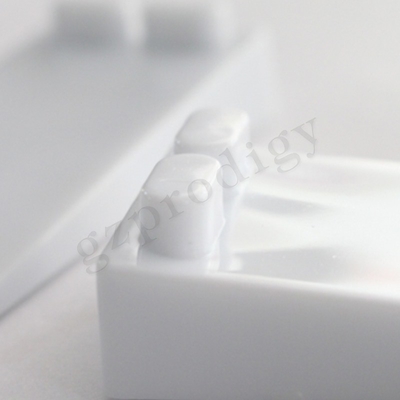 Wytrzymały, nietoksyczny ogranicznik drzwi z PVC, antypoślizgowy plastikowy odbojnik klinowy