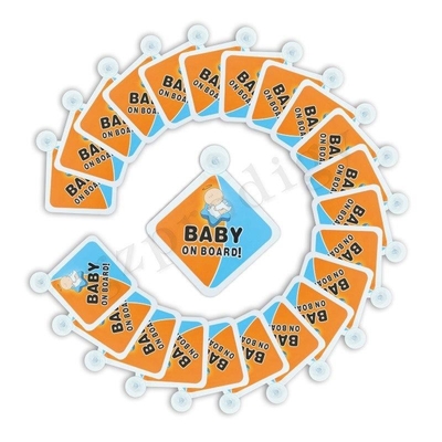 REACH Trwała naklejka na samochód Baby On Board Wielofunkcyjna nietoksyczna