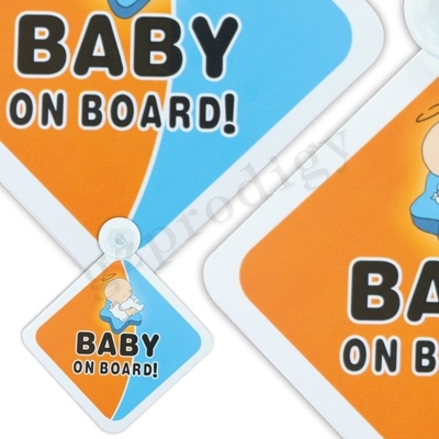 REACH Trwała naklejka na samochód Baby On Board Wielofunkcyjna nietoksyczna