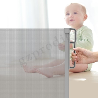 Wysuwana na zewnątrz OEM Rollable Retractabe Bramka dla dzieci na schody dla dzieci
