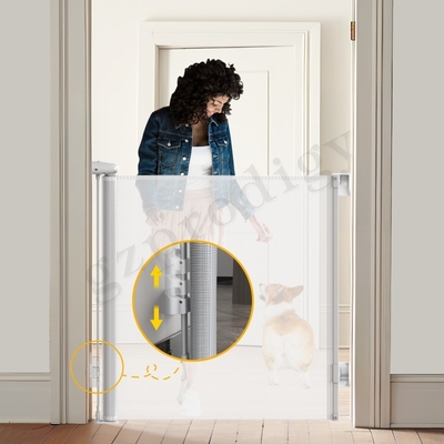 Prodigy Indoor Outdoor Chowana brama Ściana do poręczy Wysuwana brama Wysuwana bramka zabezpieczająca dla psów