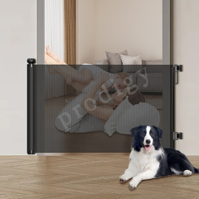 Wnętrze i schody białe Super szeroka Ochrona Wciągająca sieć plastikowa Baby Pet Security Gate dla schodów Ochrona ścian